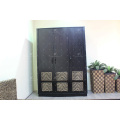 Cabinet en jacinthe à l&#39;eau et armoire à l&#39;armoire en bois